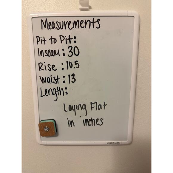 Aerie Women's Small Short Groove On Rib Velour Flare Pant Corduroy Pull On Brown - Picture 6 of 6